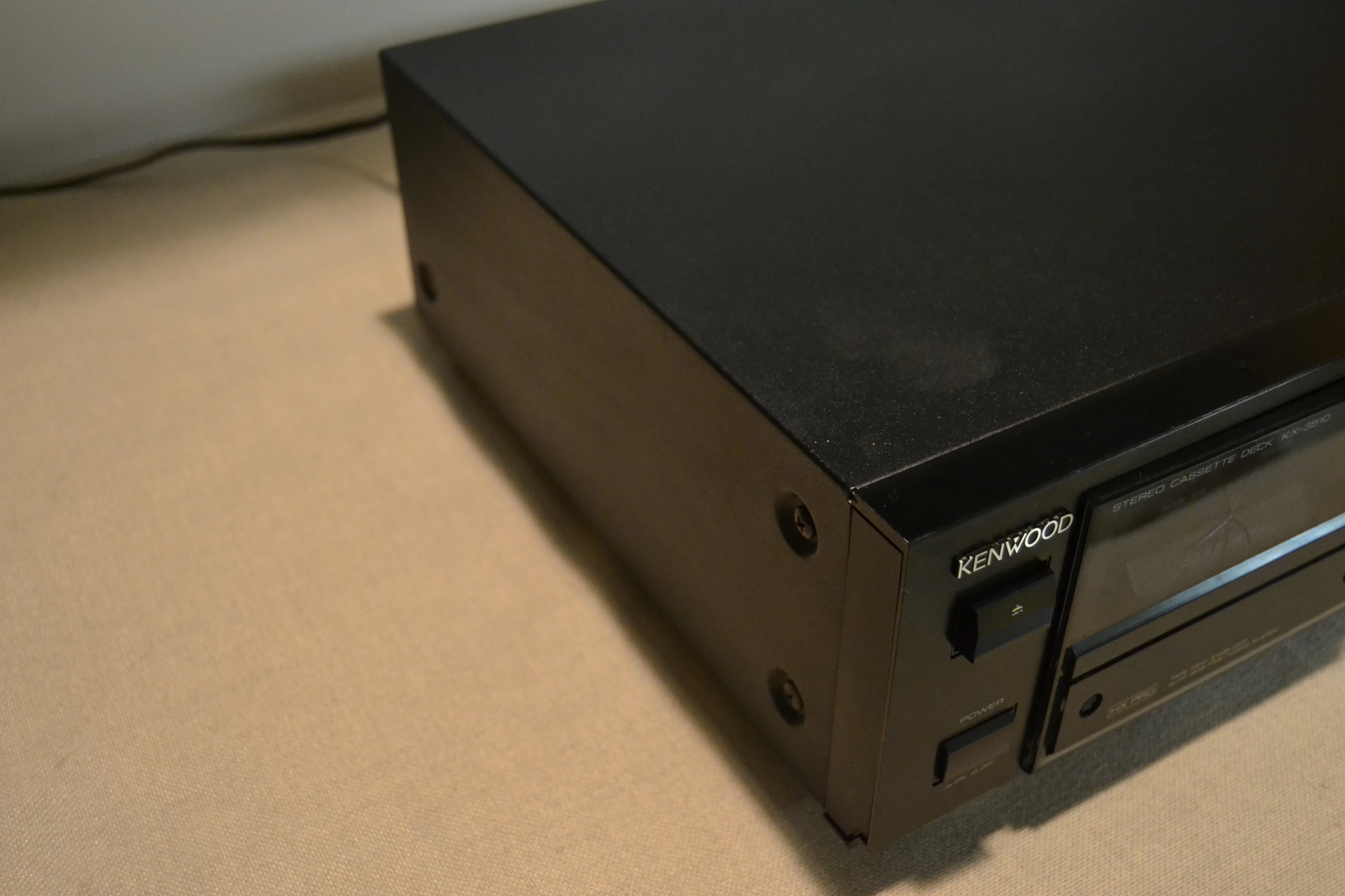 Kenwood KX-3510 Single Cassette Deck * Fully Serviced * New Belts - Image 7
