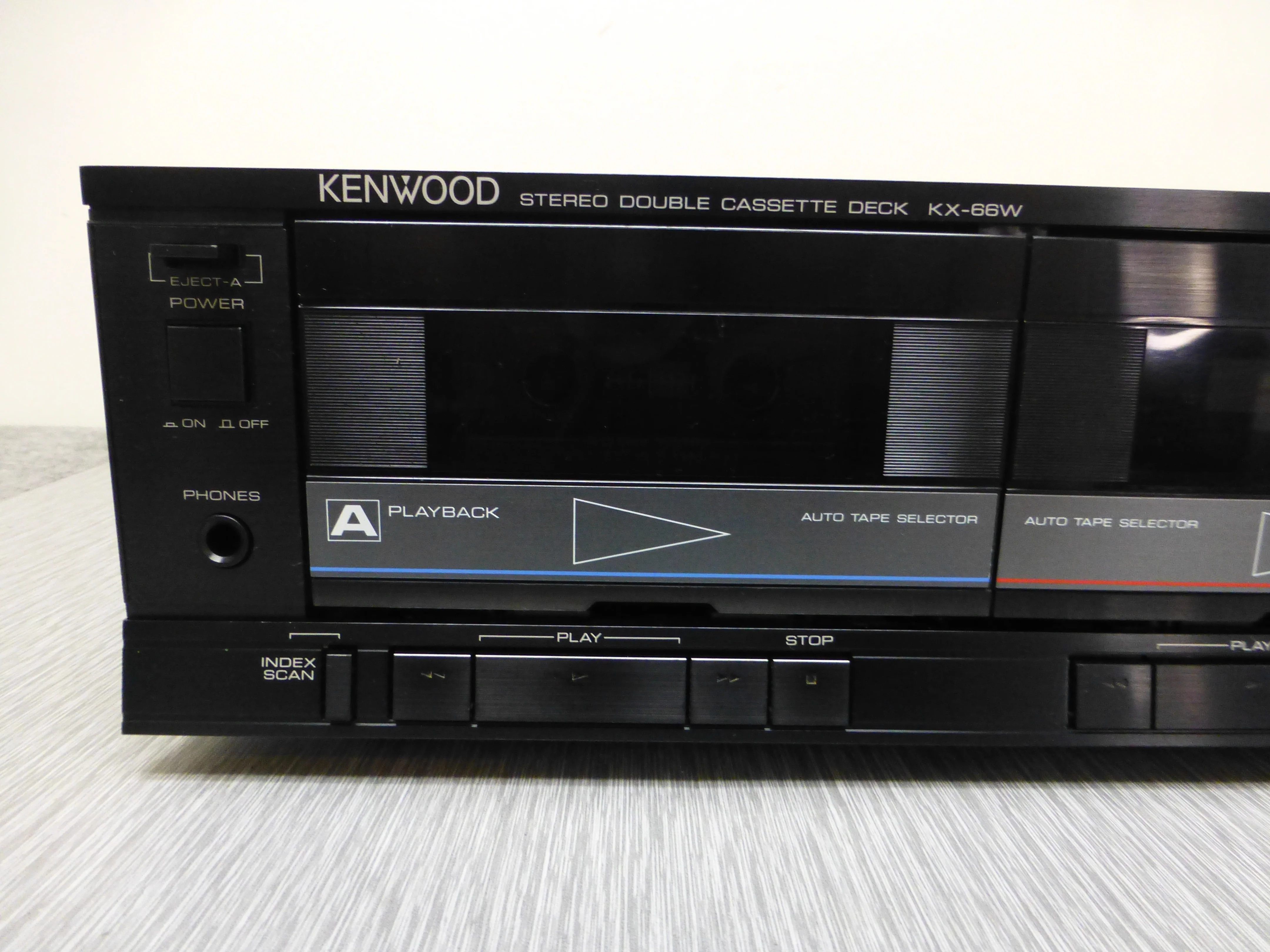 Kenwood KX-66W Double Cassette Deck - Image 2