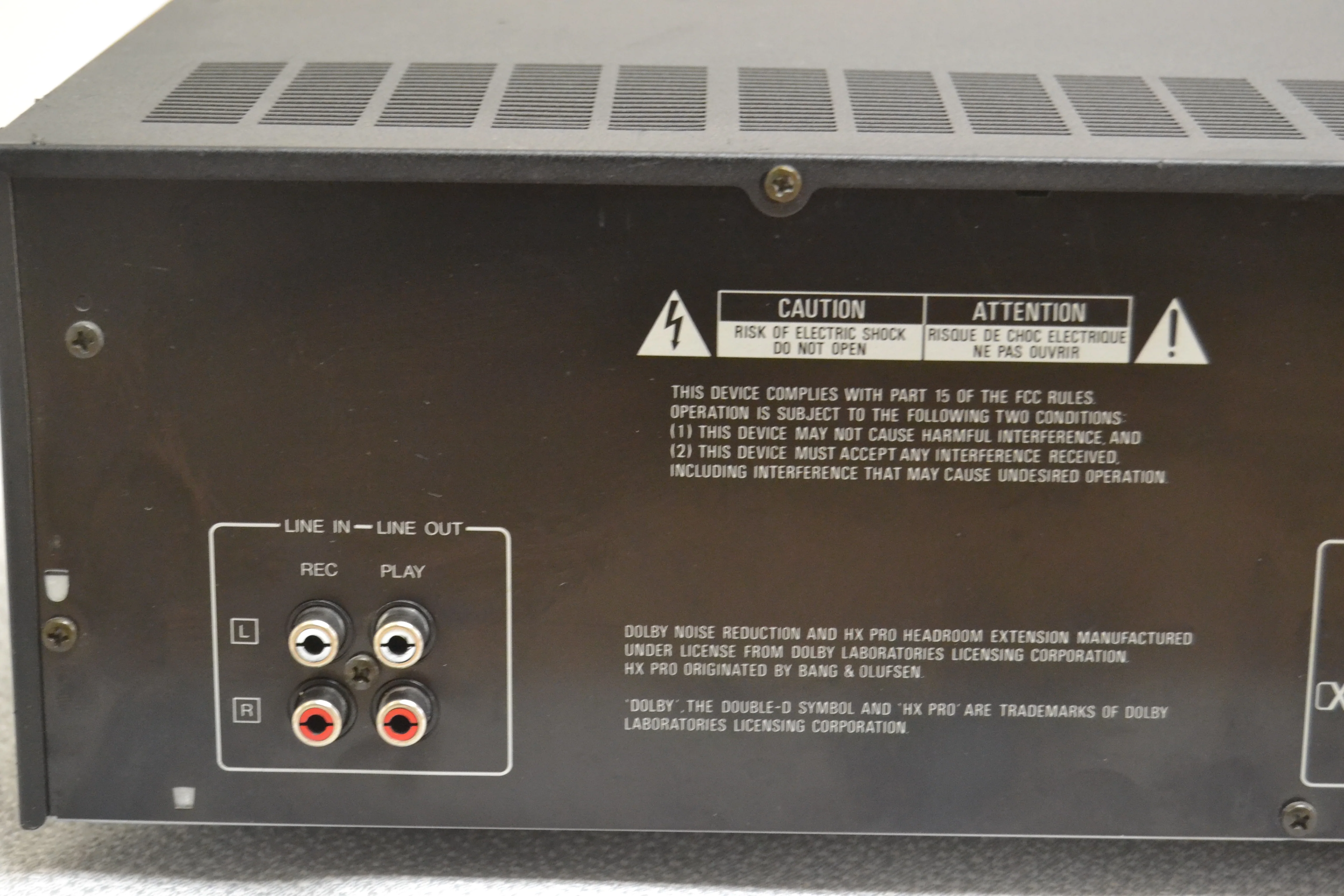 Kenwood KX-V8050 Double Cassette Deck * Fully Serviced * New Belts - Image 11
