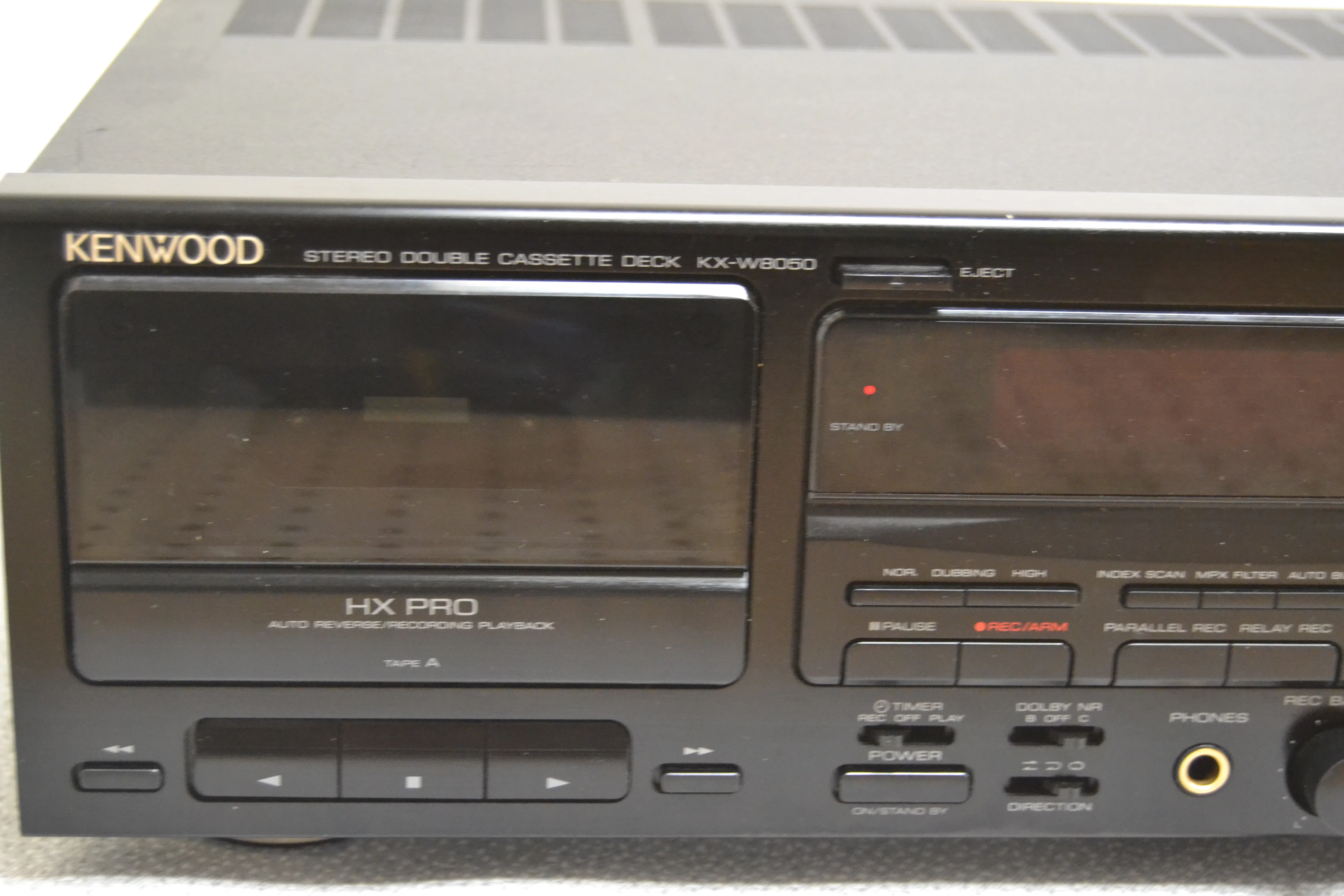Kenwood KX-V8050 Double Cassette Deck * Fully Serviced * New Belts - Image 2