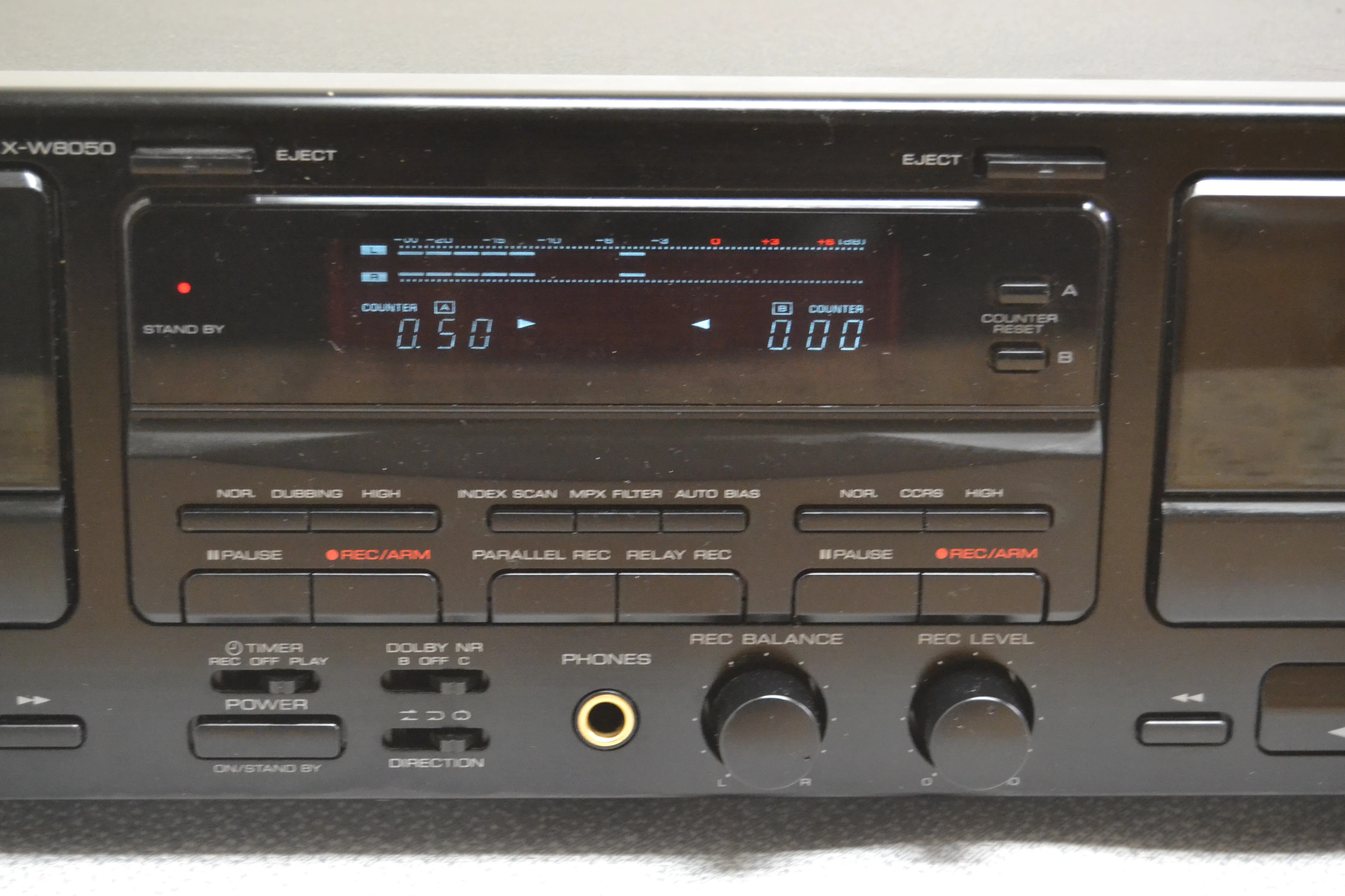 Kenwood KX-V8050 Double Cassette Deck * Fully Serviced * New Belts - Image 5