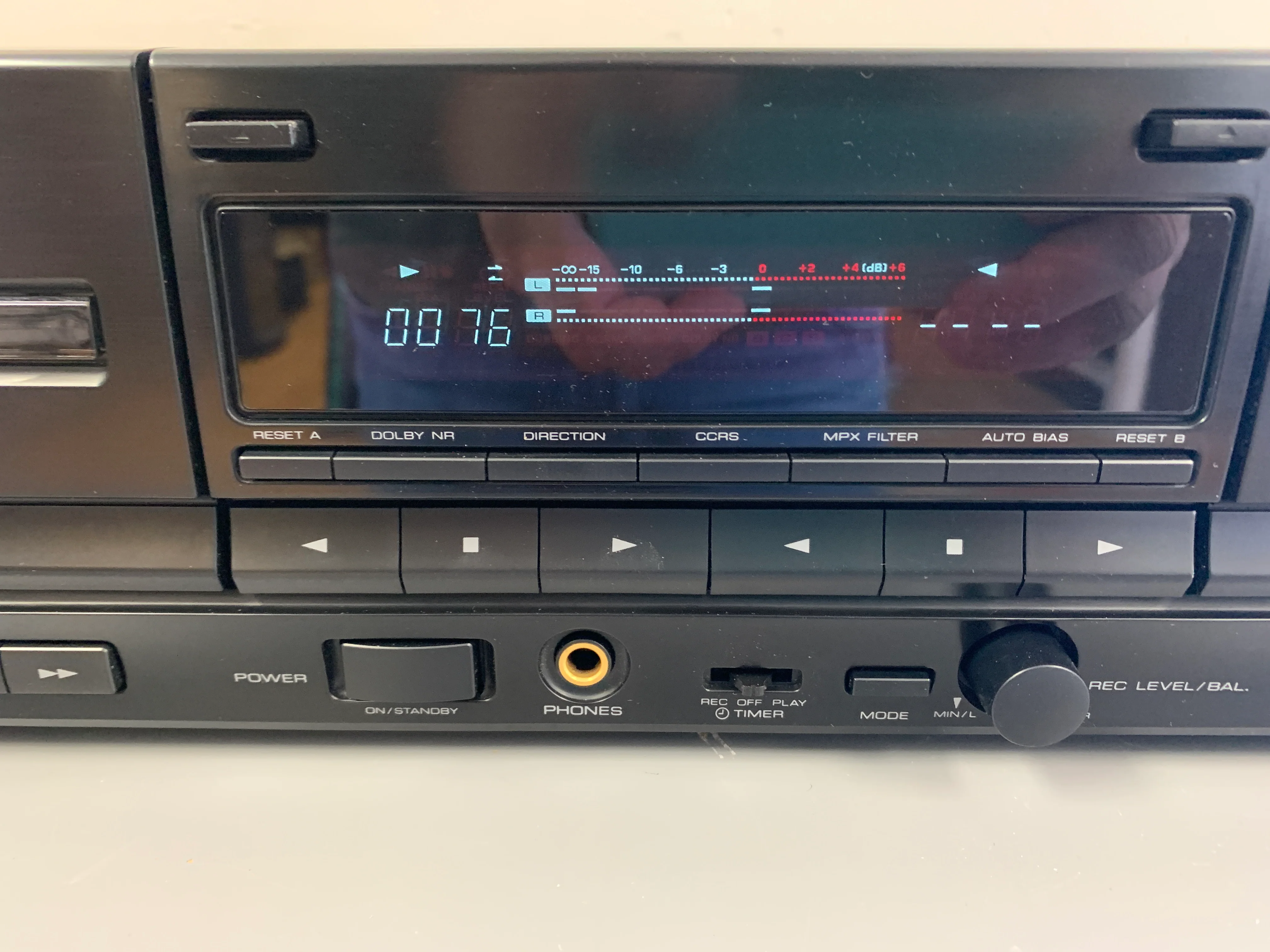 Kenwood KX-W4090 Double Cassette Deck * Box - Image 3