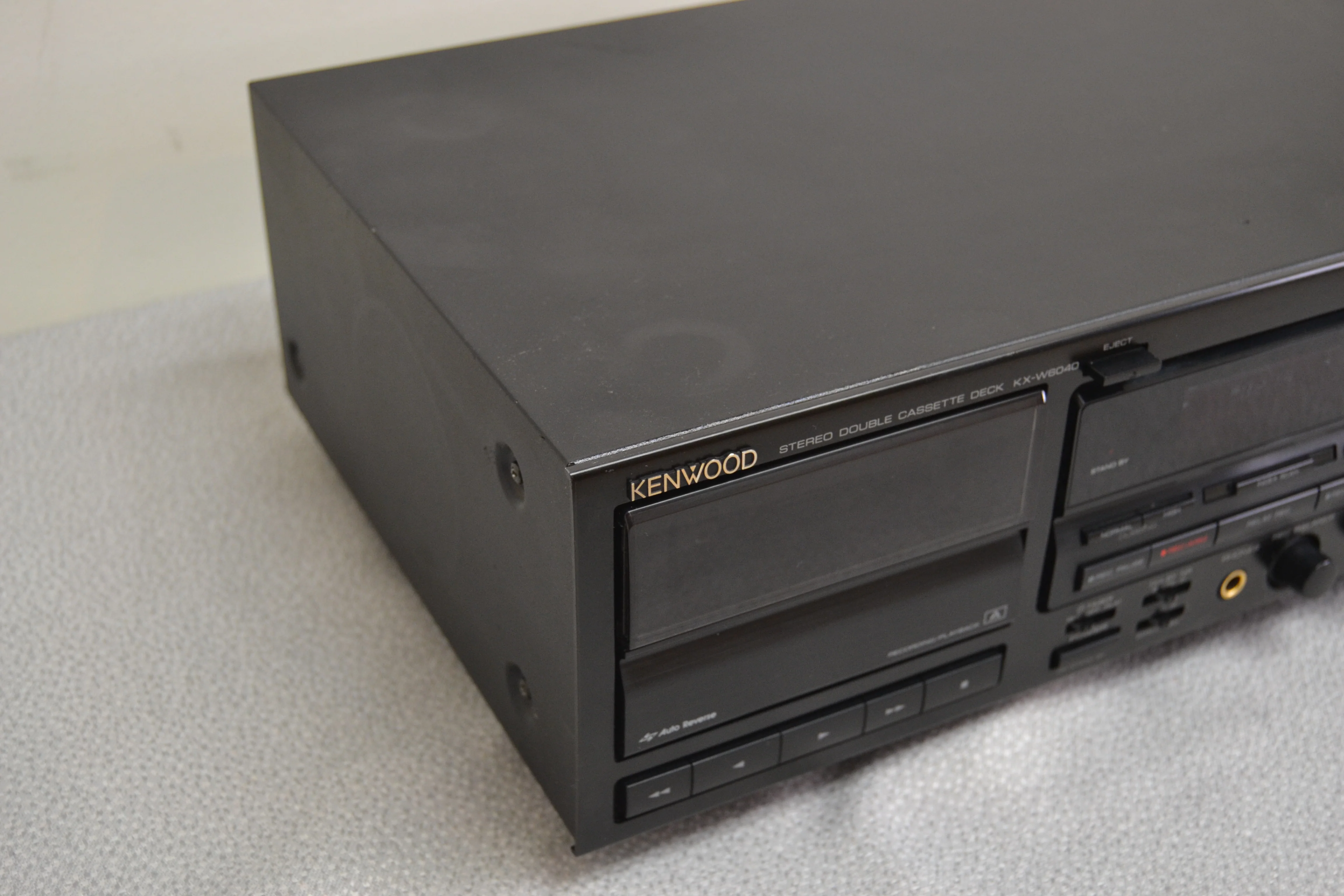 Kenwood KX-W6040 Double Cassette Deck * Fully Serviced * New Belts - Image 10