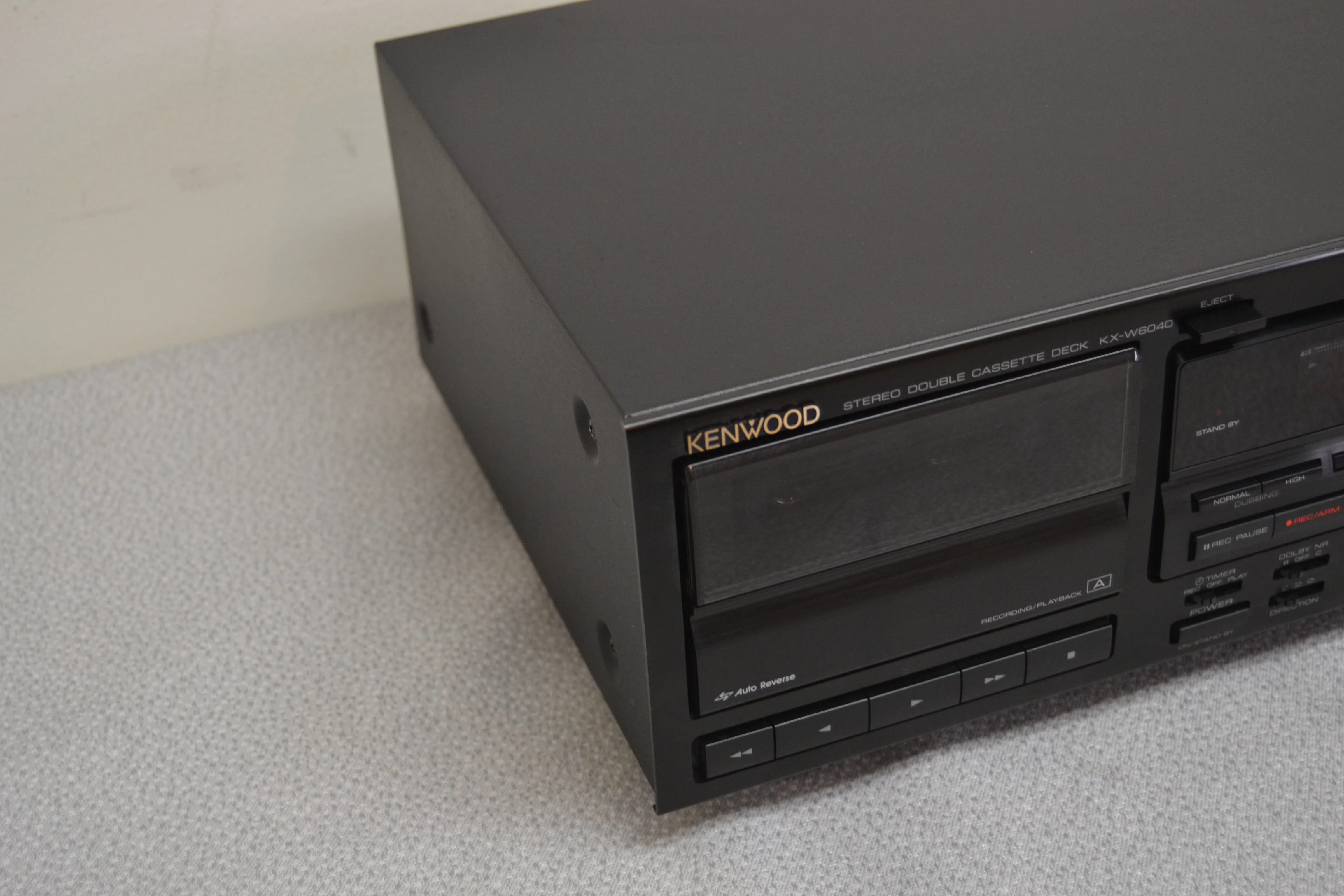 Kenwood KX-W6040 Double Cassette Deck * Fully Serviced * New Belts - Image 12