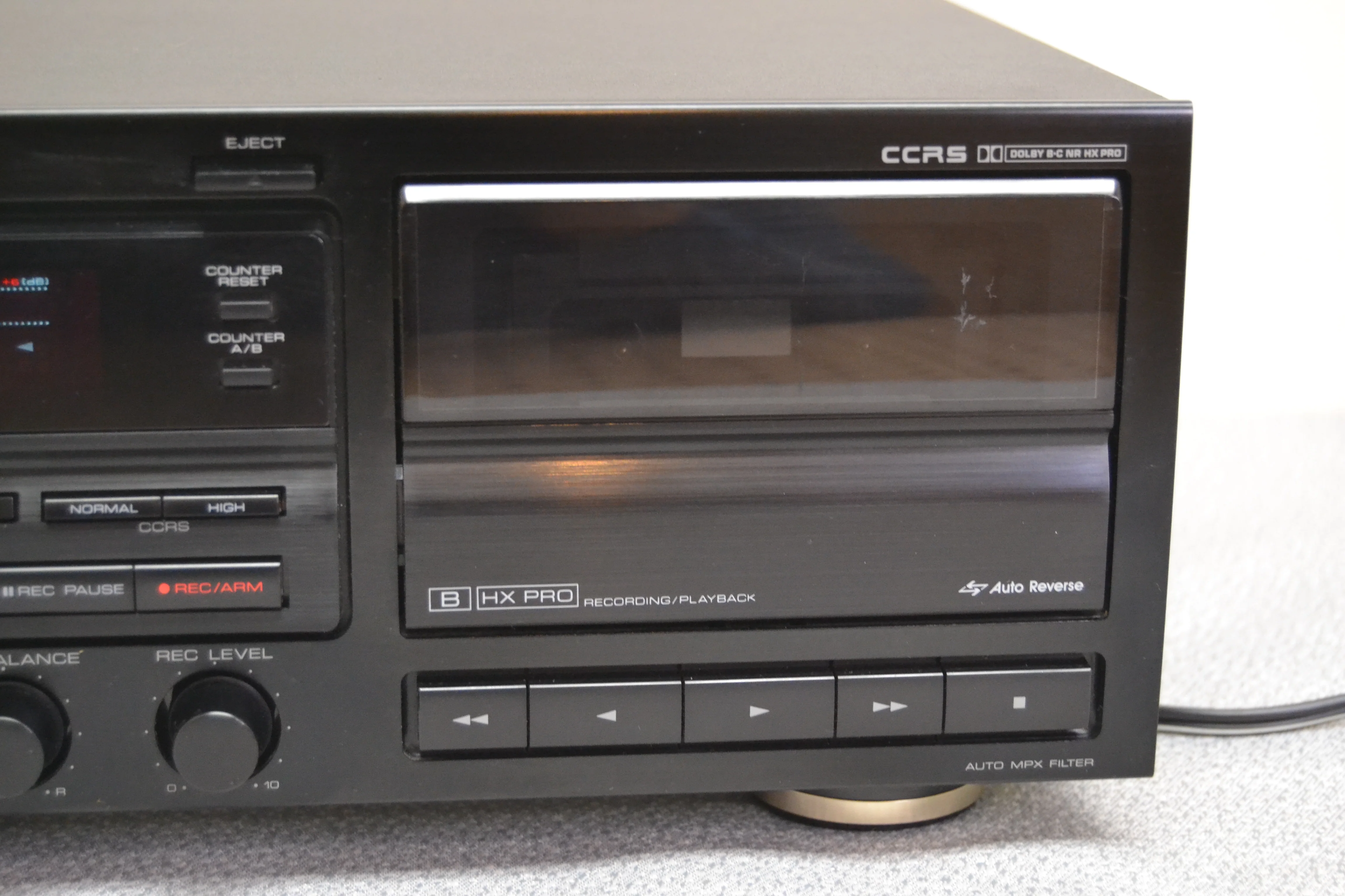 Kenwood KX-W6040 Double Cassette Deck * Fully Serviced * New Belts - Image 4