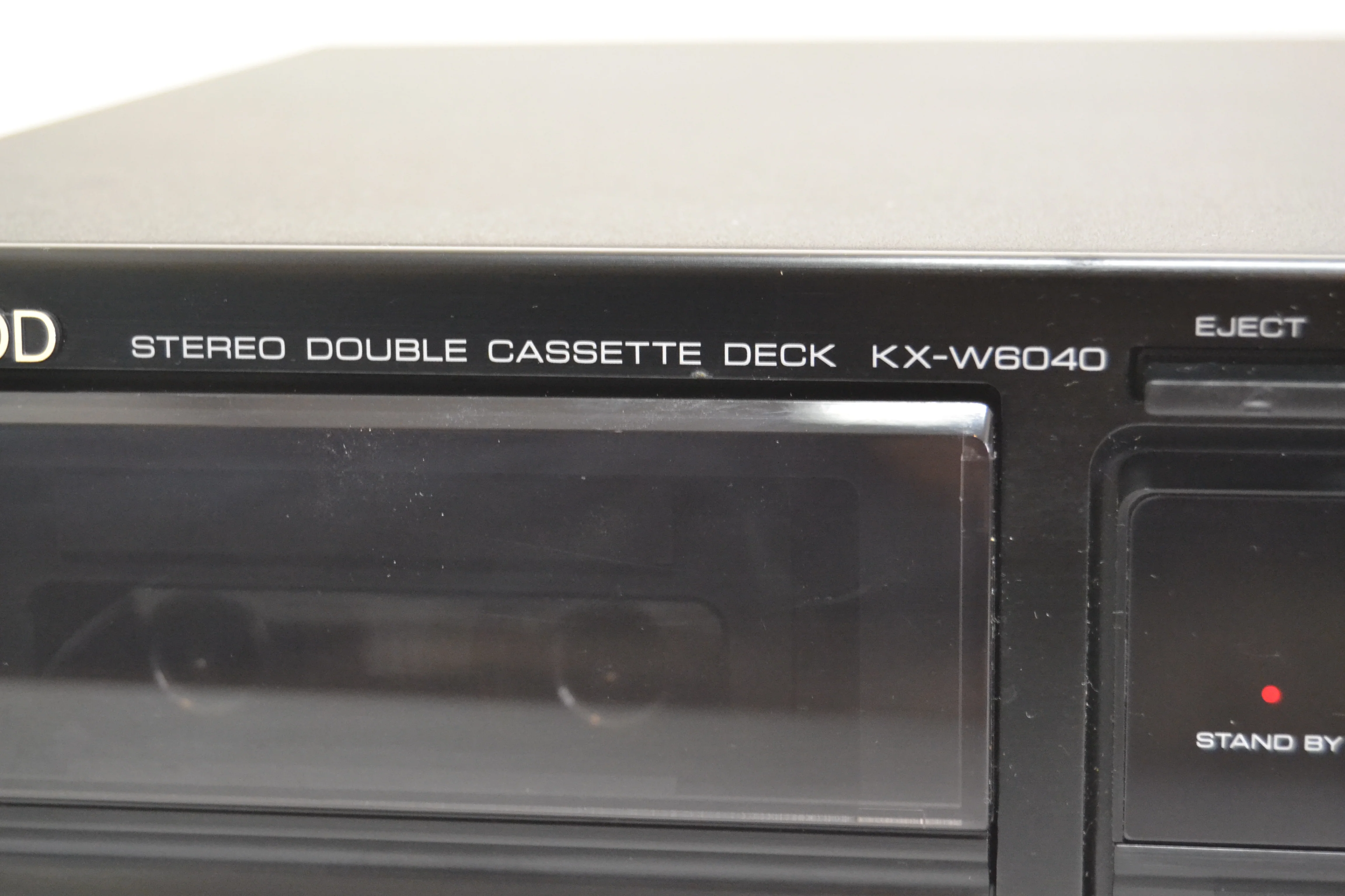 Kenwood KX-W6040 Double Cassette Deck * Fully Serviced * New Belts - Image 8