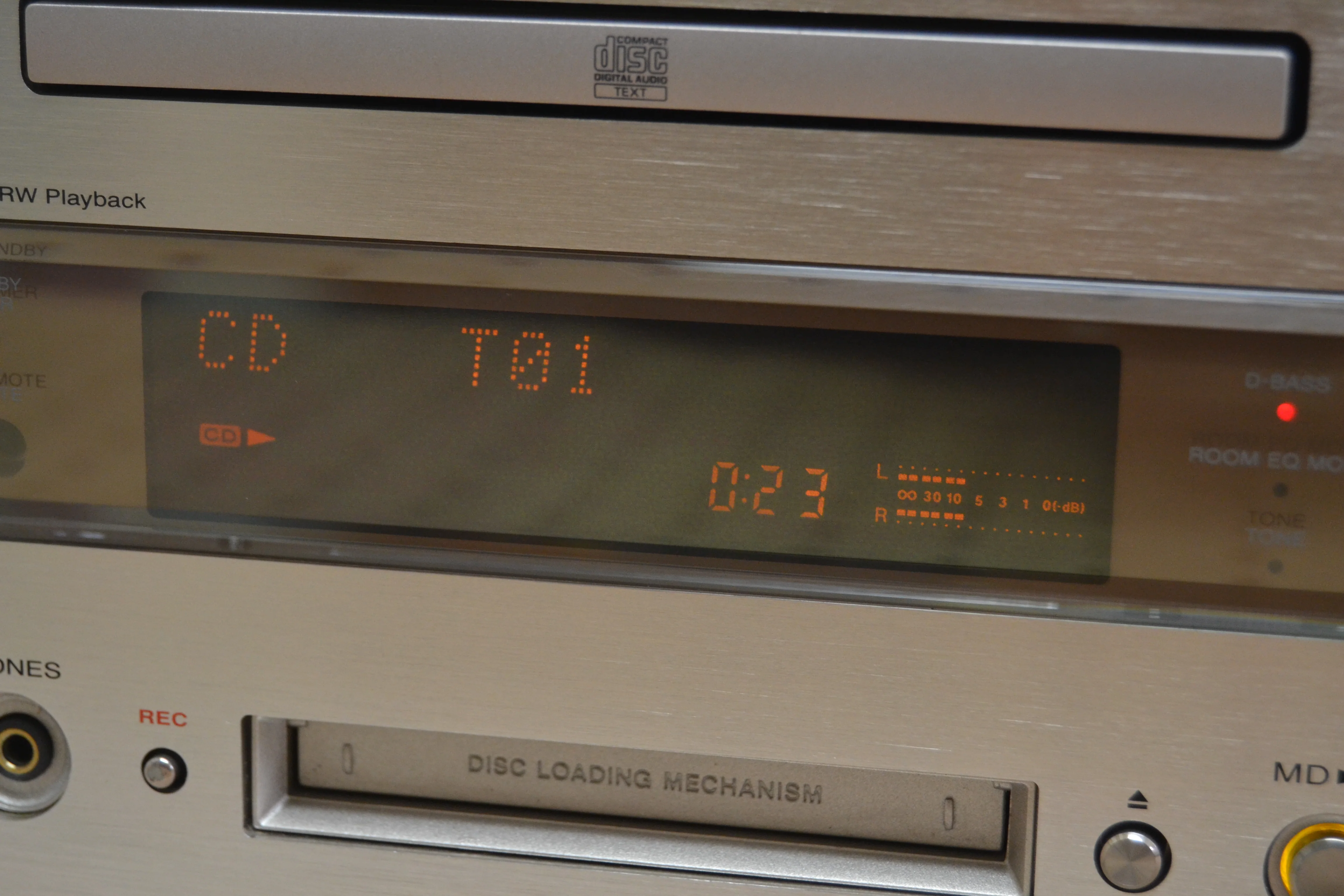 Kenwood R-K700 CD MD Minidisc Deck Player Recorder Compact Hi-Fi Stereo System * Remote * - Image 5