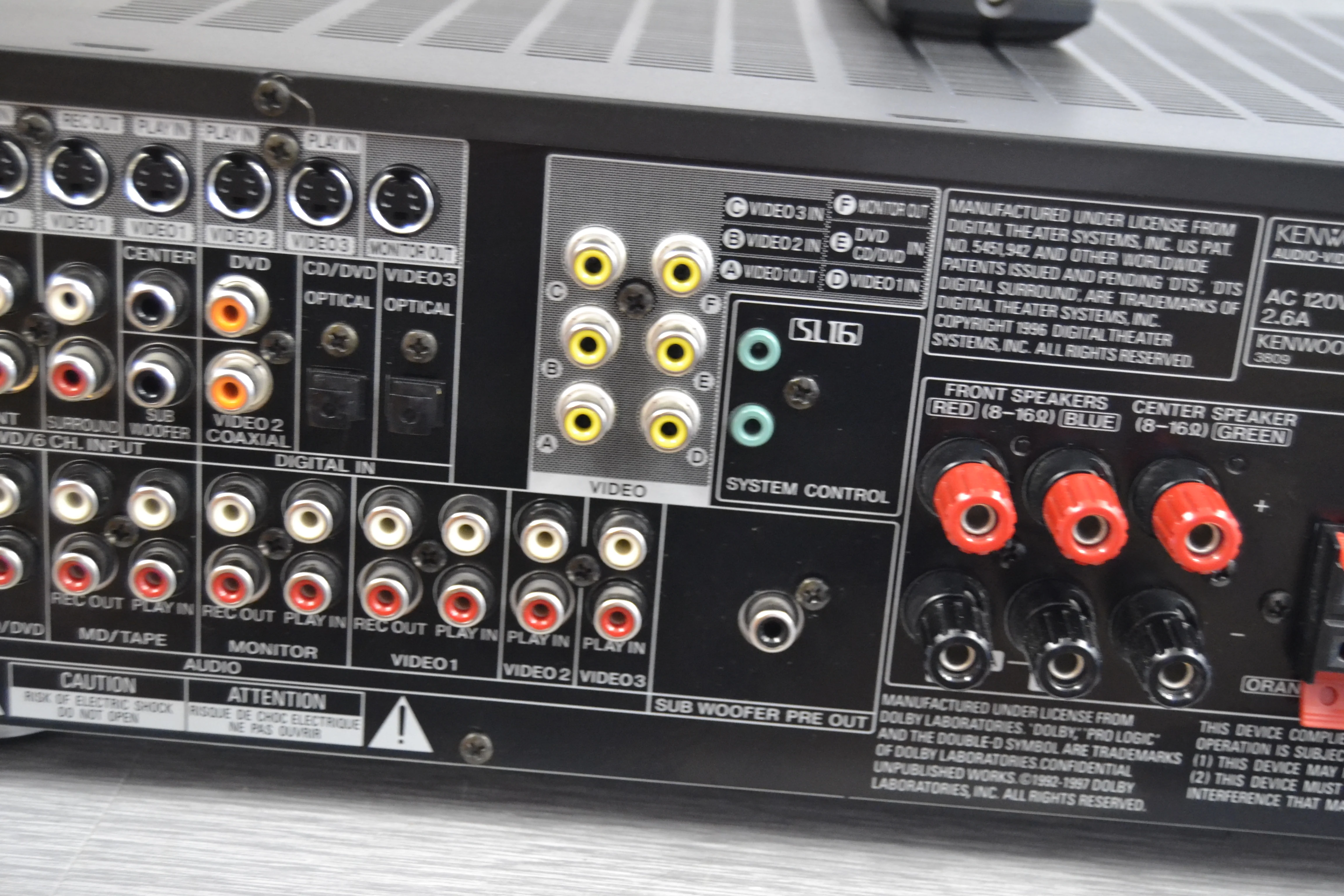 Kenwood VR-407 Stereo Receiver * 100W RMS * Remote Control - Image 13