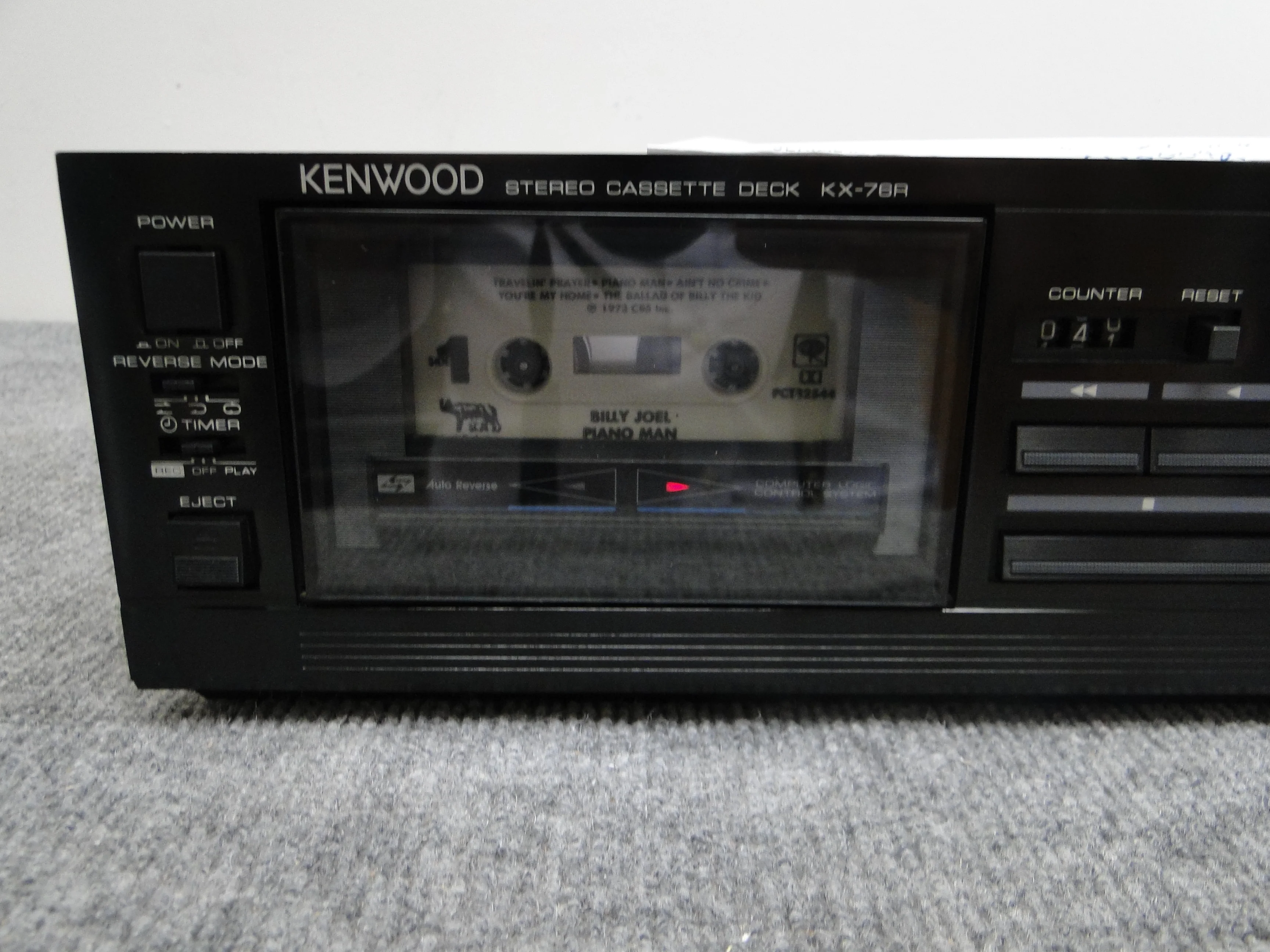 Kenwood XR-76R Stereo Cassette Deck * New Belts - Image 5
