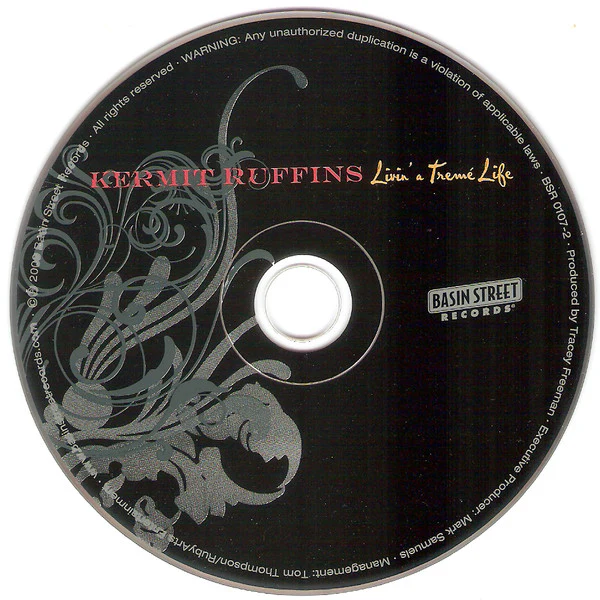 Kermit Ruffins - Livin' A Tremé Life (CD) (Very Good Plus (VG+)) - Image 3