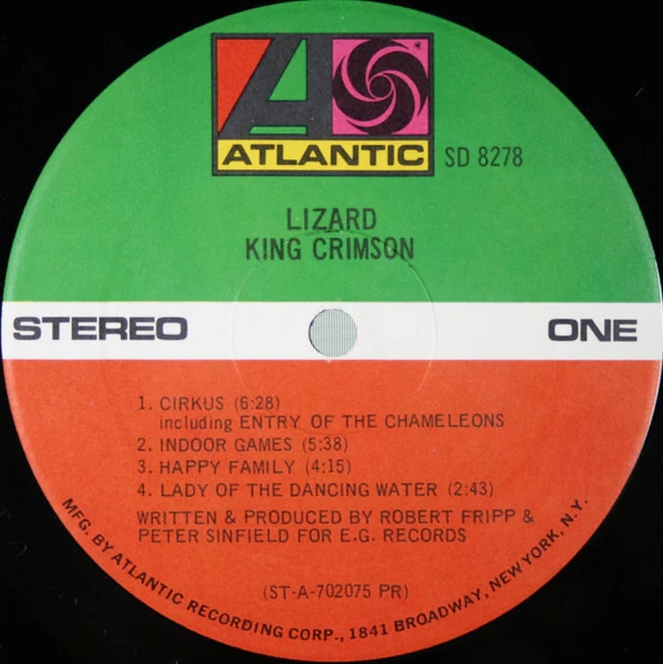 King Crimson - Lizard (LP, Album, Pre) (Very Good Plus (VG+)) - Image 5