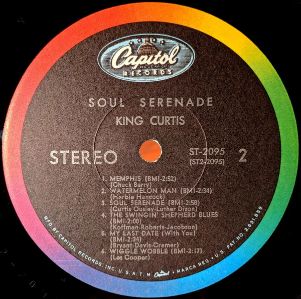 King Curtis - Soul Serenade (LP, Album, Scr) (Good Plus (G+)) - Image 4