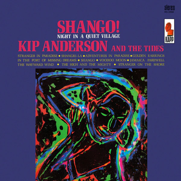 Kip Anderson And The Tides - Shango! Night In A Quiet Village (LP, Album) (Very Good Plus (VG+))