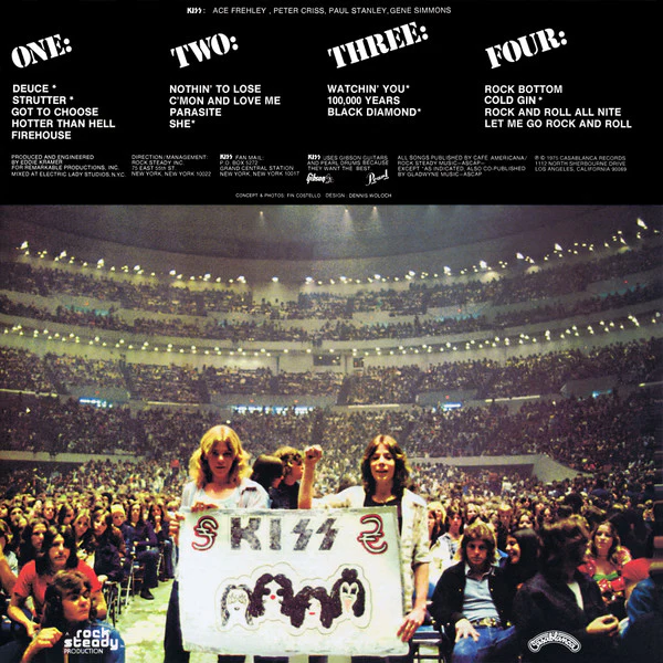 Kiss - Alive! (2xLP, Album, PRC) (Very Good (VG)) - Image 2