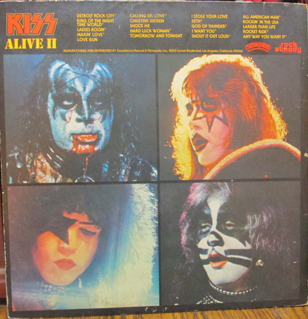 Kiss - Alive II (2xLP, Album, Pit) (Good Plus (G+)) - Image 4