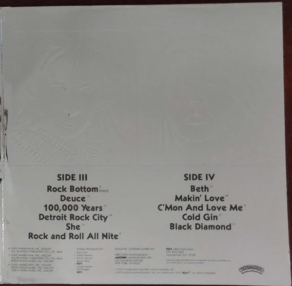 Kiss - Double Platinum (2xLP, Comp, Gat) (Very Good (VG)) - Image 3