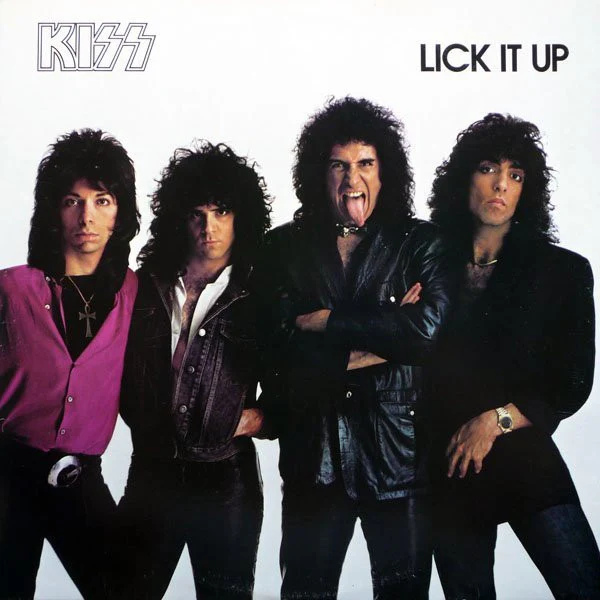 Kiss - Lick It Up (LP, Album, 53) (Very Good Plus (VG+))