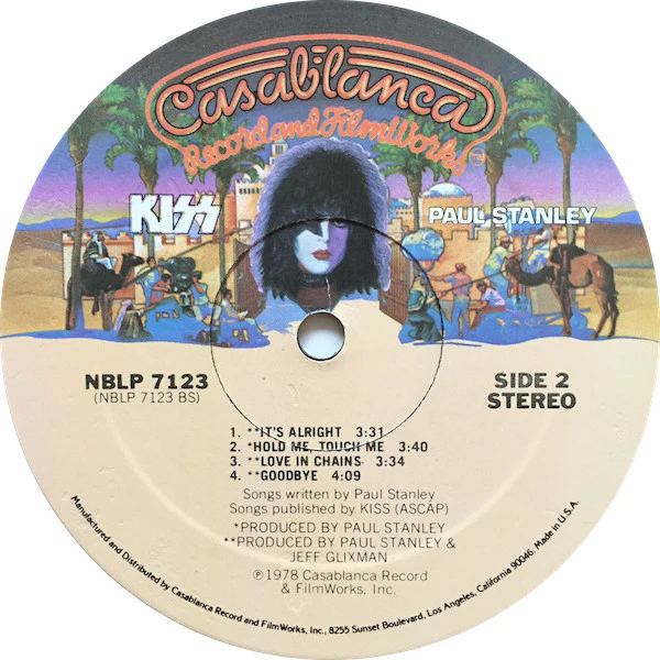 Kiss, Paul Stanley - Paul Stanley (LP, Album, Ric) (Very Good Plus (VG+)) - Image 4