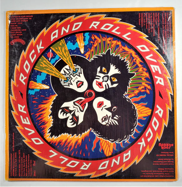 Kiss - Rock And Roll Over (LP, Album, Pit) (Very Good Plus (VG+)) - Image 2