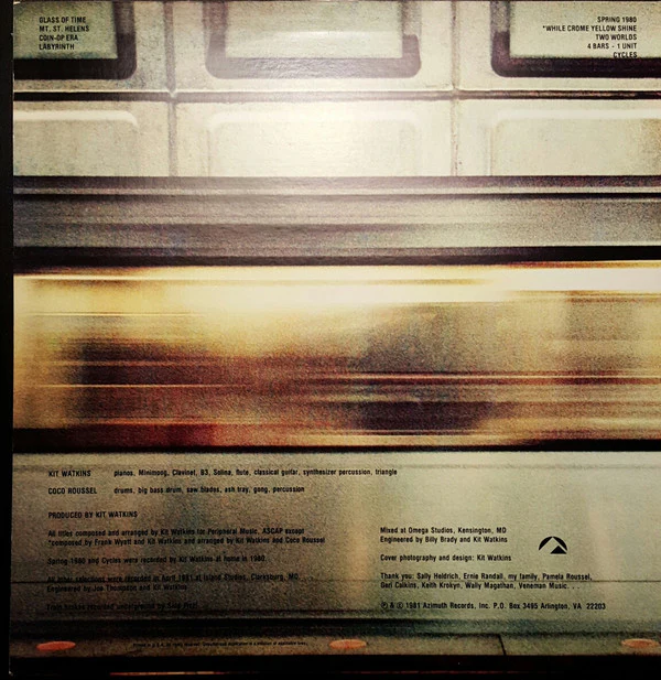 Kit Watkins - Labyrinth (LP, Album) (Very Good Plus (VG+)) - Image 2