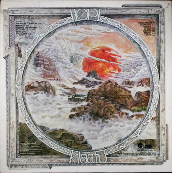 Klaatu - Hope (LP, Album, Jac) (Near Mint (NM or M-)) - Image 2