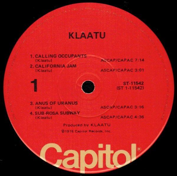Klaatu - Klaatu (LP, Album, Win) (Very Good Plus (VG+)) - Image 3
