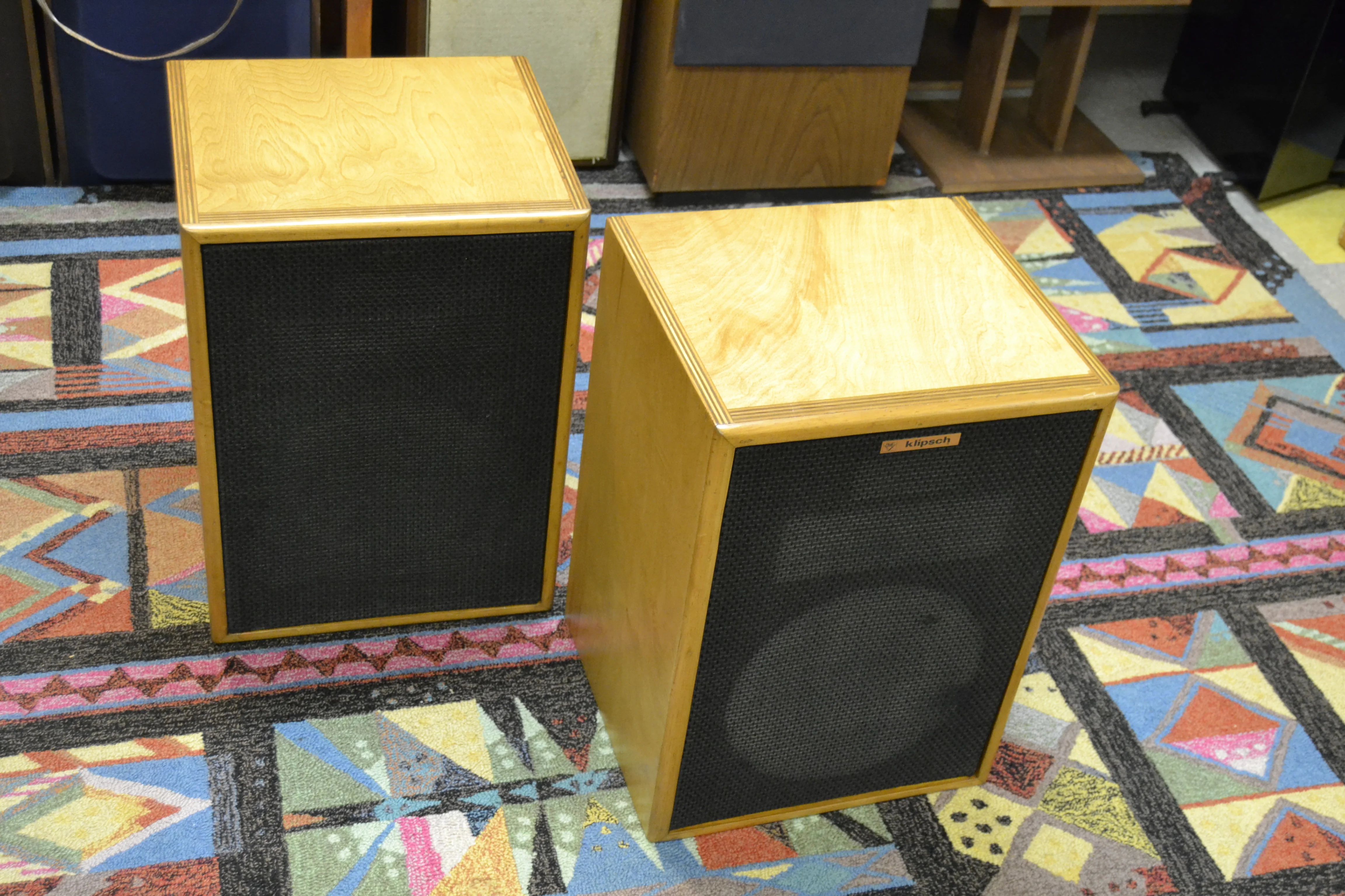 Klipsch Heresy HD Decorator in BR Birch Raw * 1976 - Image 13