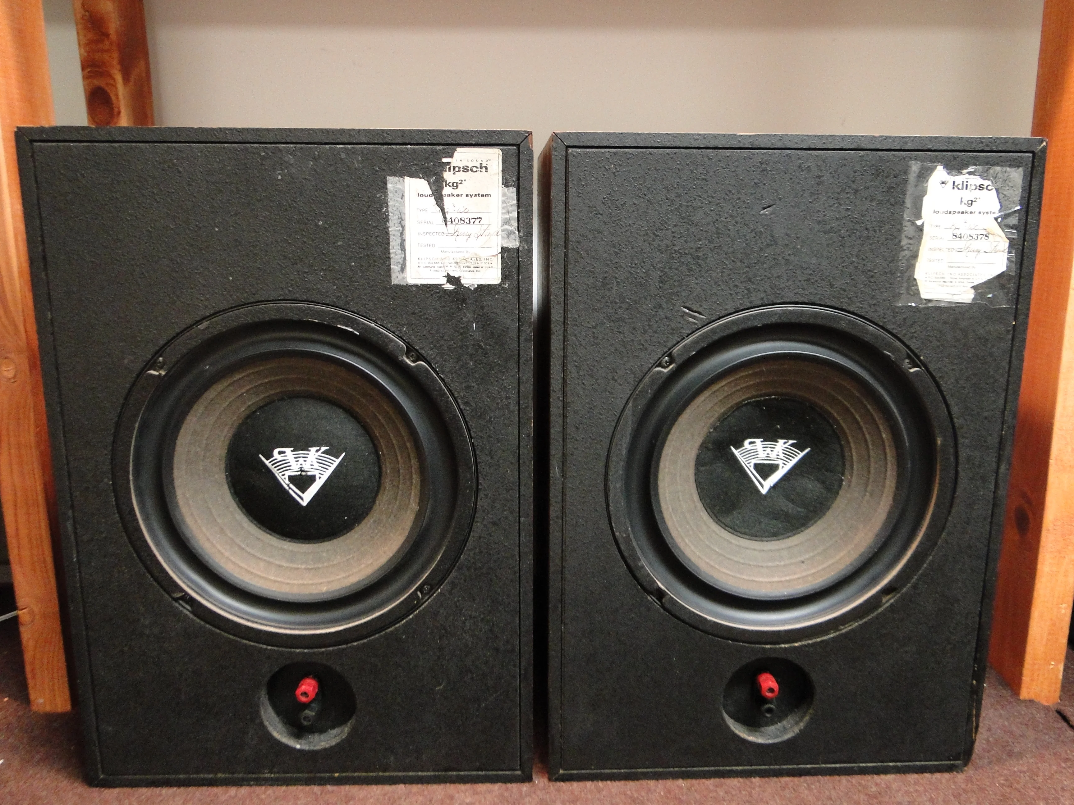 Klipsch KG2 Speakers * 1982 * - Image 4