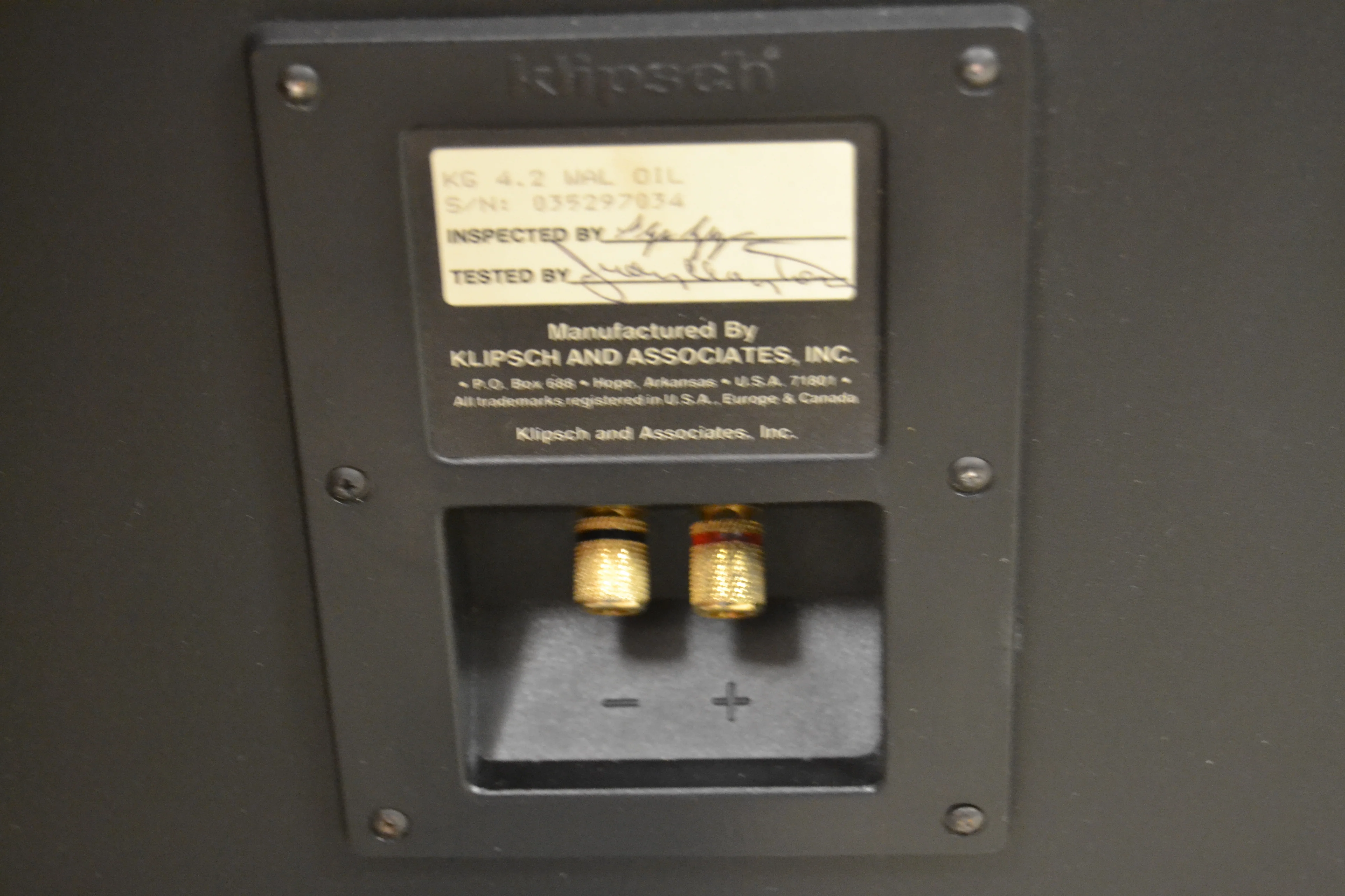 Klipsch KG4.2 Floor Standing Speakers - Image 10