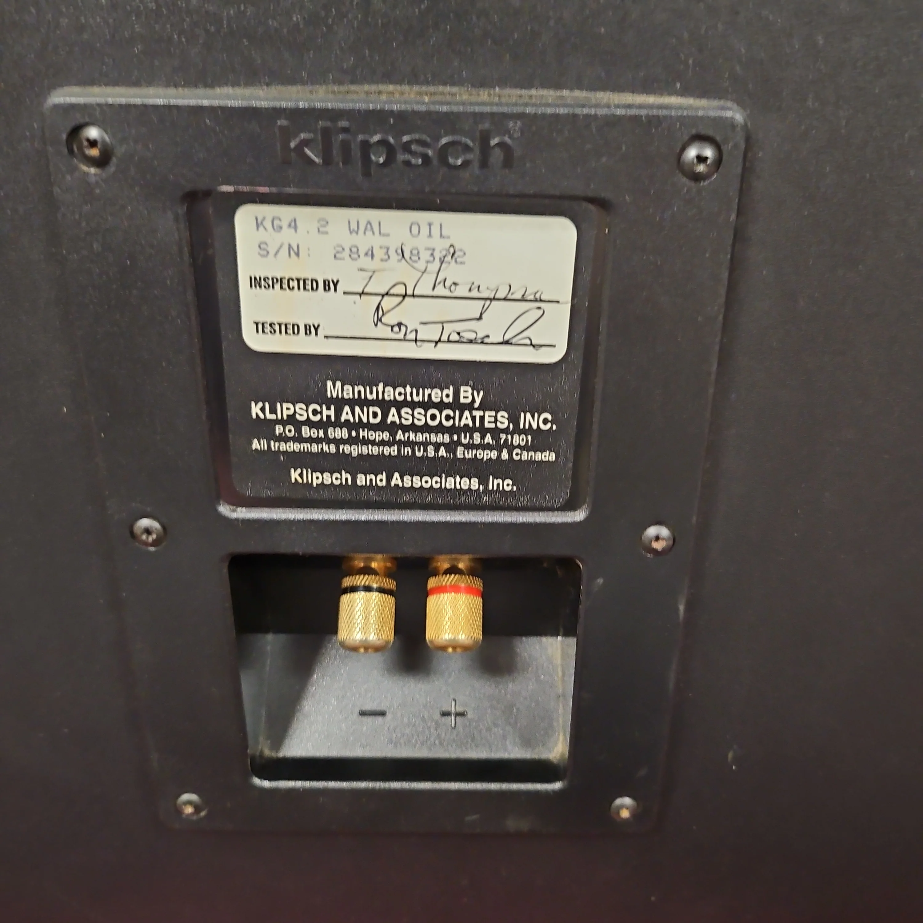 Klipsch KG4.2 Floor Standing Speakers - Image 9