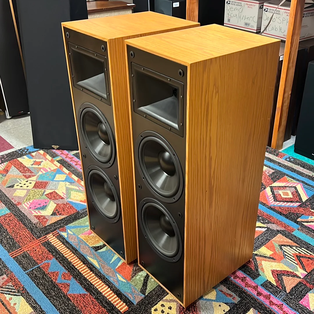 Klipsch KLF10 Medium Oak Floor Standing Speakers - Image 8