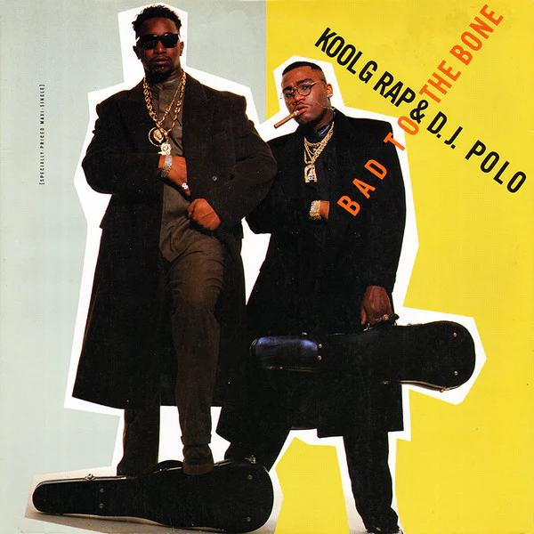 Kool G Rap & D.J. Polo - Bad To The Bone (12", Maxi) (Very Good (VG))