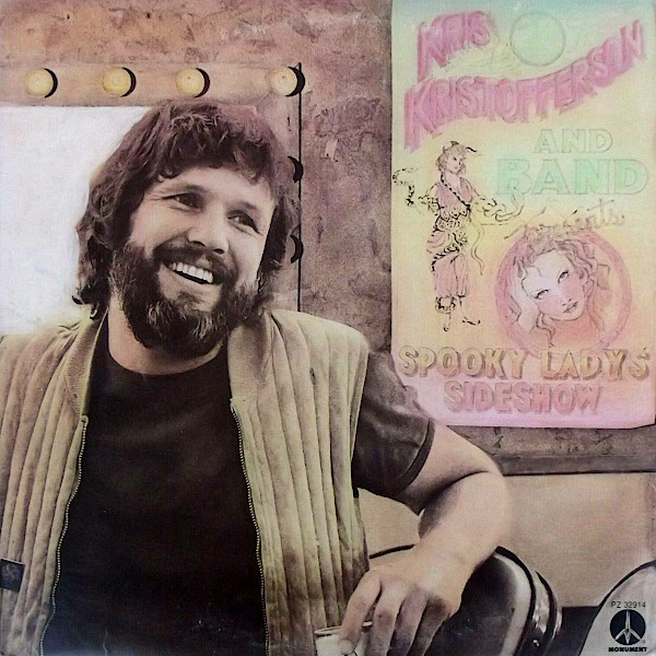 Kris Kristofferson - Spooky Lady's Sideshow (LP, Album, Ter) (Very Good Plus (VG+))