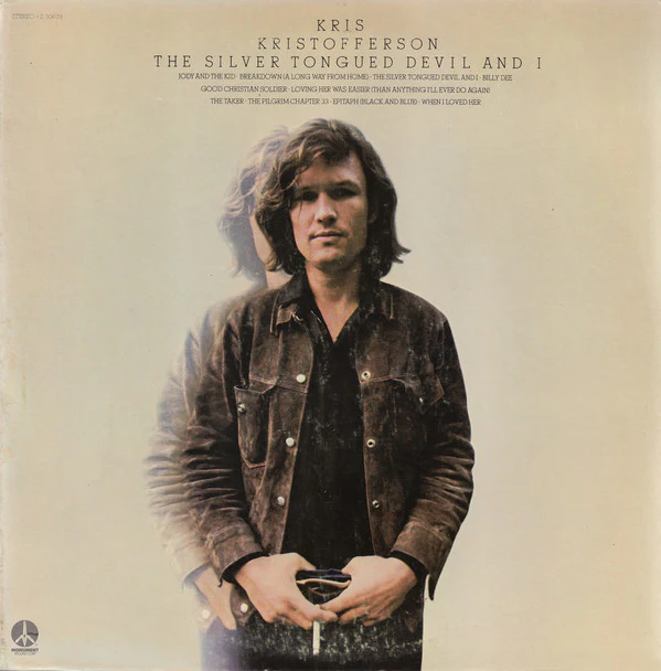 Kris Kristofferson - The Silver Tongued Devil And I (LP, Album, Pit) (Very Good Plus (VG+))