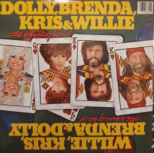 Kris Kristofferson, Willie Nelson, Dolly Parton & Brenda Lee - The Winning Hand (2xLP, Album, Promo) (Very Good Plus (VG+)) - Image 2