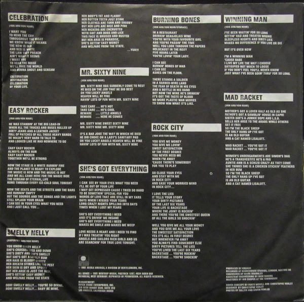 Krokus - Hardware (LP, Album, Ter) (Near Mint (NM or M-)) - Image 4