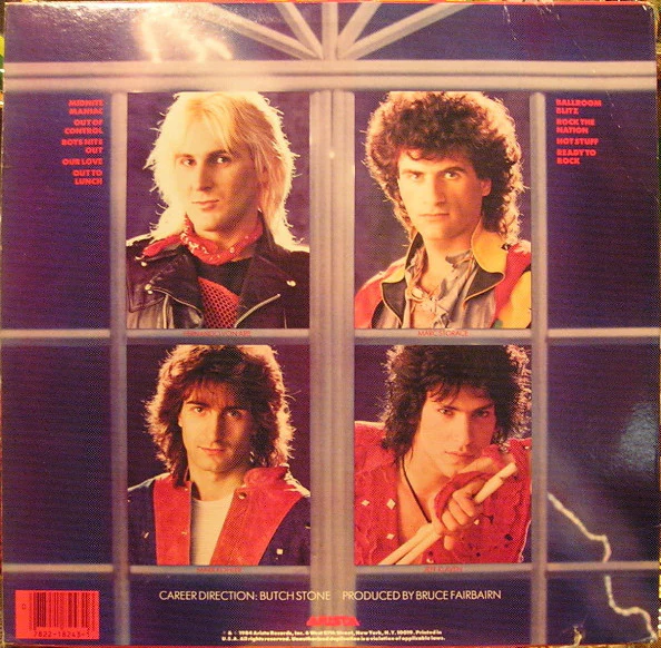 Krokus - The Blitz (LP, Album) (Very Good (VG)) - Image 2