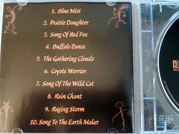 Krys Mach , Jo Azusa and Jerome Mokar - Cries From The Earth - Traditional Native American Music (CD, Album) (Very Good Plus (VG+)) - Image 2