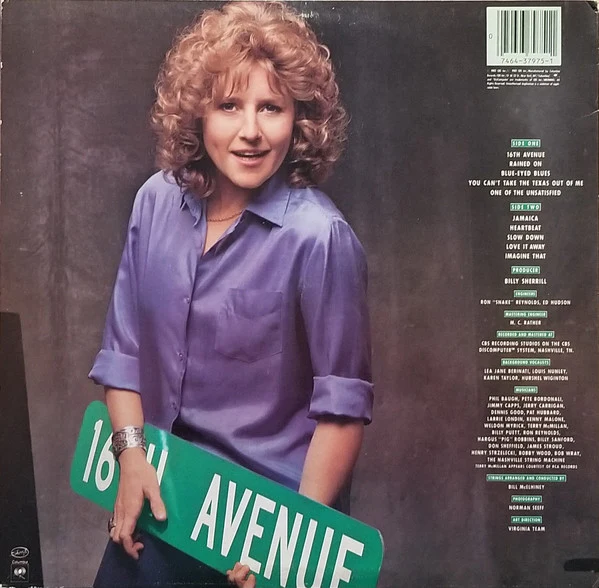 Lacy J. Dalton - 16th Avenue (LP, Album) (Very Good Plus (VG+)) - Image 2