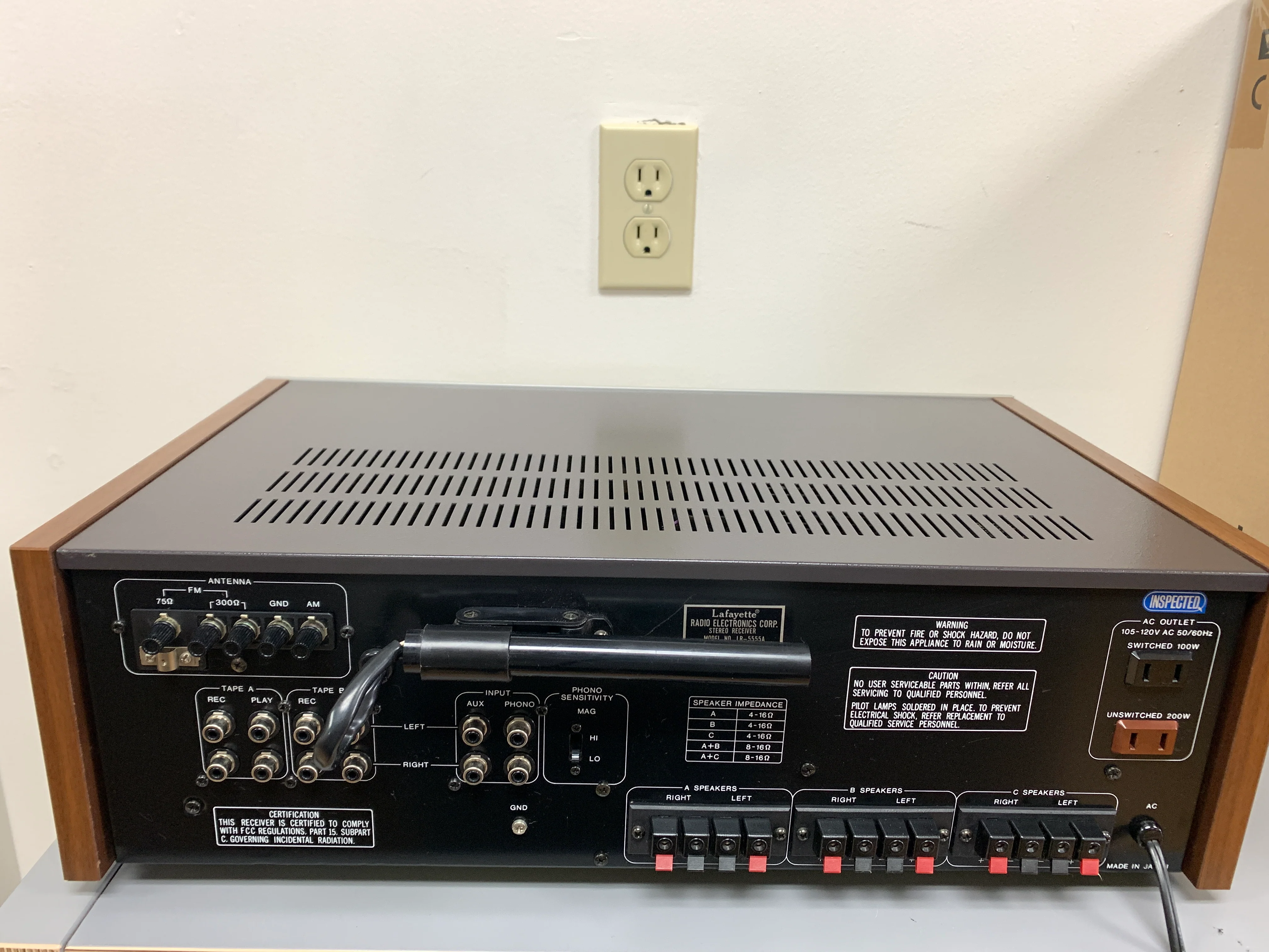 Lafayette LR-5555A Stereo Receiver - Image 8