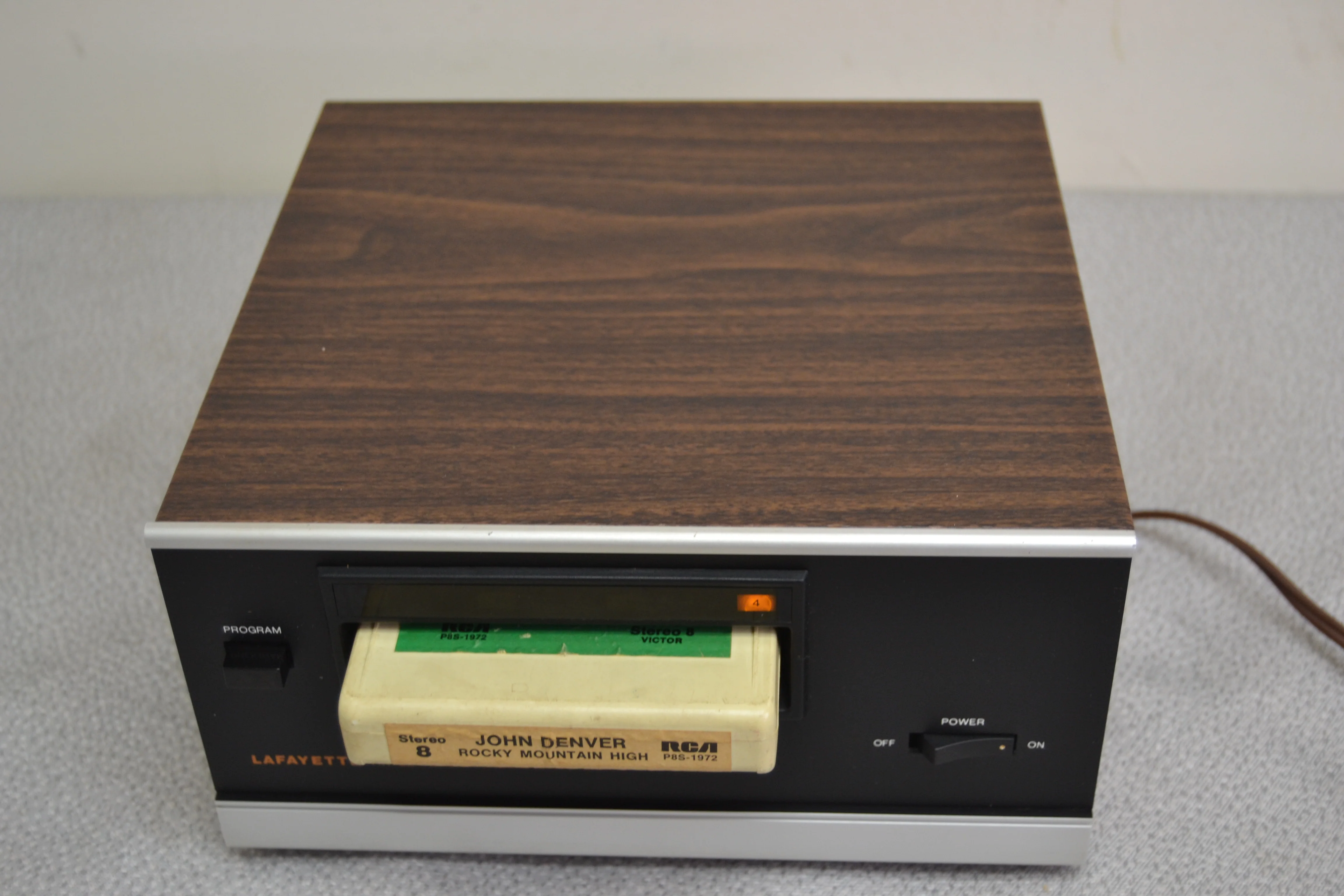Lafayette RK-82 Eight Track Player * Fully Serviced * New Belts - Image 7