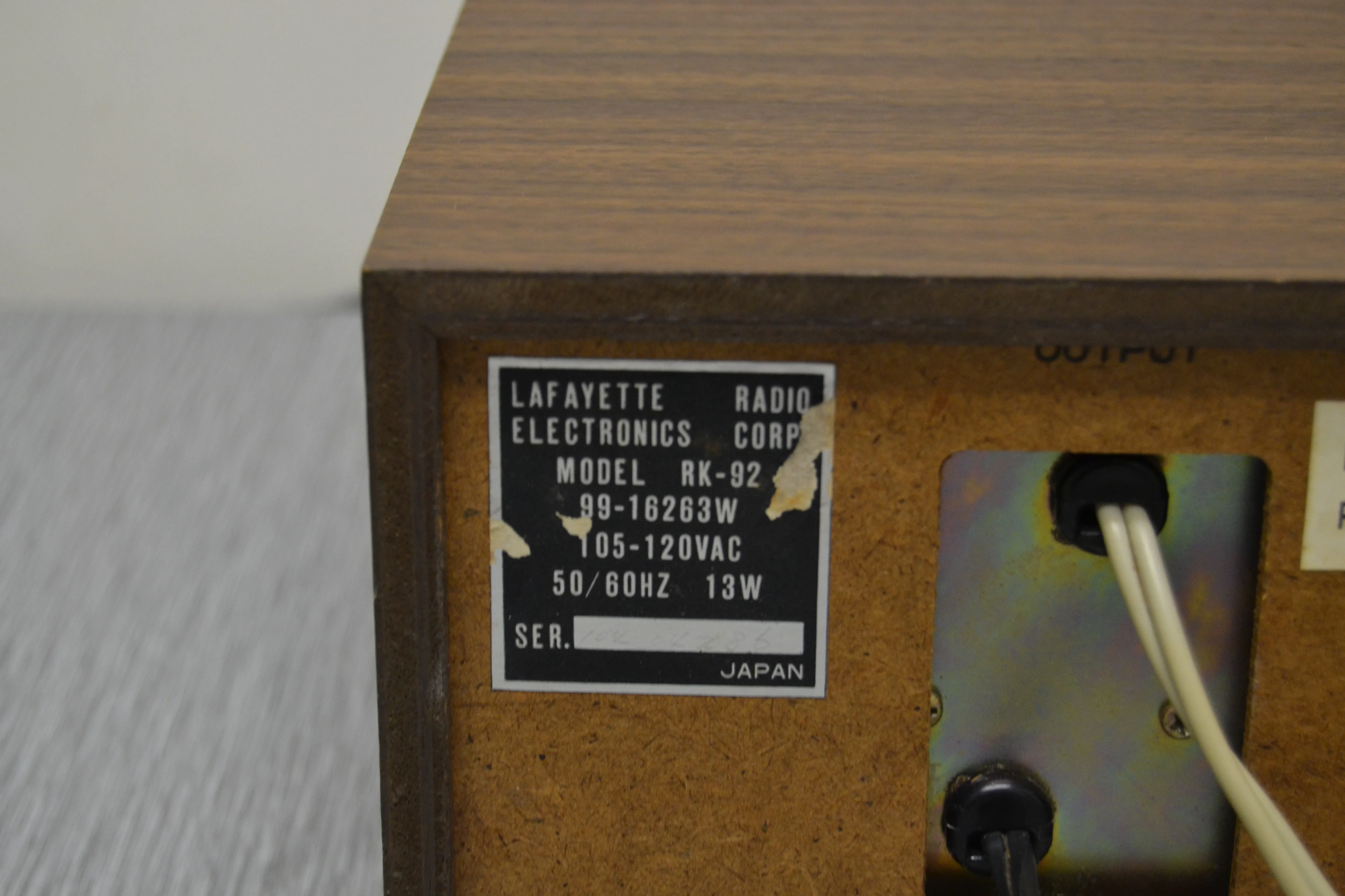 Lafayette RK-92 - 8 Track Player - Image 10