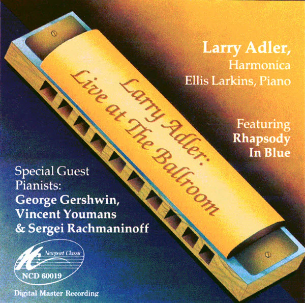 Larry Adler - Live at the Ballroom (CD, Album) (Very Good Plus (VG+))