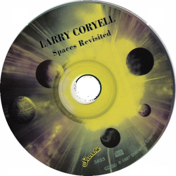 Larry Coryell Featuring: Billy Cobham, Biréli Lagrène, Richard Bona - Spaces Revisited (CD, Album) (Very Good Plus (VG+)) - Image 3