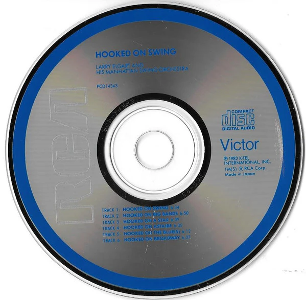 Larry Elgart And His Manhattan Swing Orchestra - Hooked On Swing (CD, Album, RE) (Near Mint (NM or M-)) - Image 3