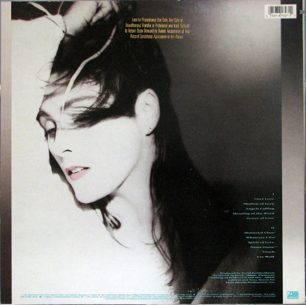 Laura Branigan - Touch (LP, Album) (Good Plus (G+)) - Image 2