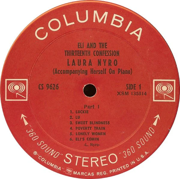 Laura Nyro - Eli And The Thirteenth Confession (LP, Album, Ter) (Very Good (VG)) - Image 3