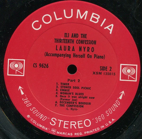 Laura Nyro - Eli And The Thirteenth Confession (LP, Album, Ter) (Very Good (VG)) - Image 4