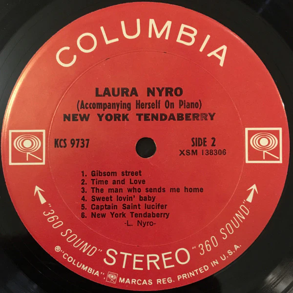 Laura Nyro - New York Tendaberry (LP, Album) (Very Good Plus (VG+)) - Image 4
