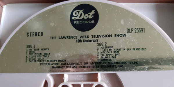 Lawrence Welk - The Lawrence Welk Television Show 10th Anniversary (Reel, 4tr Stereo, 7" Reel) (Very Good Plus (VG+)) - Image 4